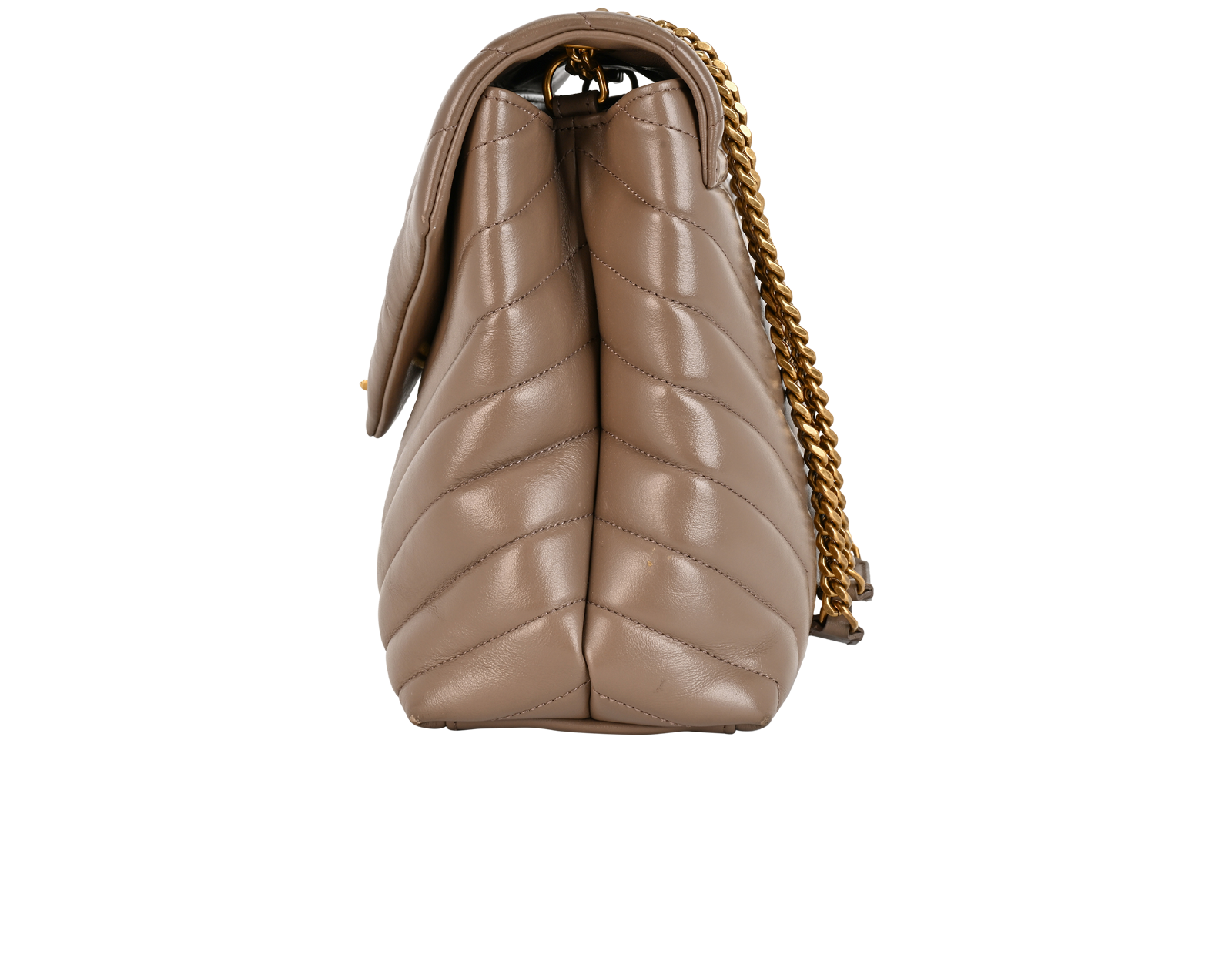 Medium LouLou, &pound;1,100, Handbags, Beige, Leather, Bottom view